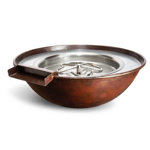 Copper Bowl Series - Hammered Tempe Model