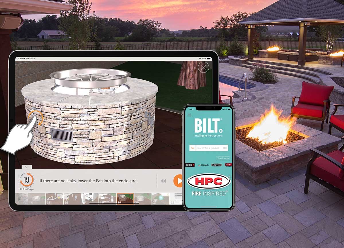 3d Visual Gas Fire Pit Installation App, Fire Pit Installation Instructions