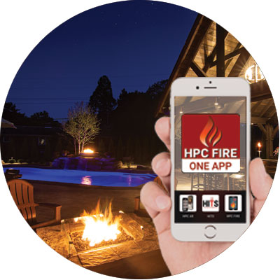 Fire Pit with the HPC One App