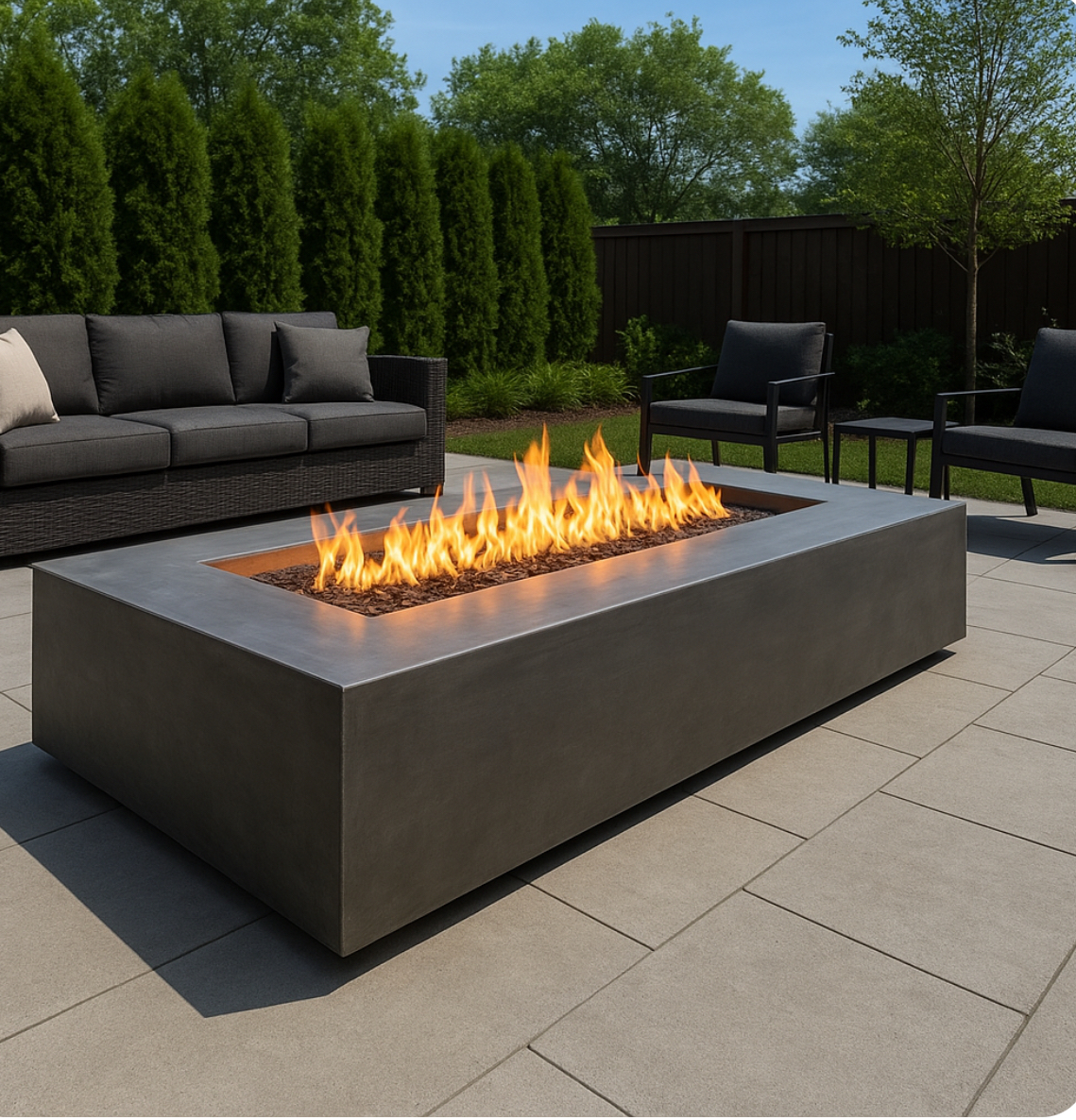 Assembled Metal Fire Pit Enclosures