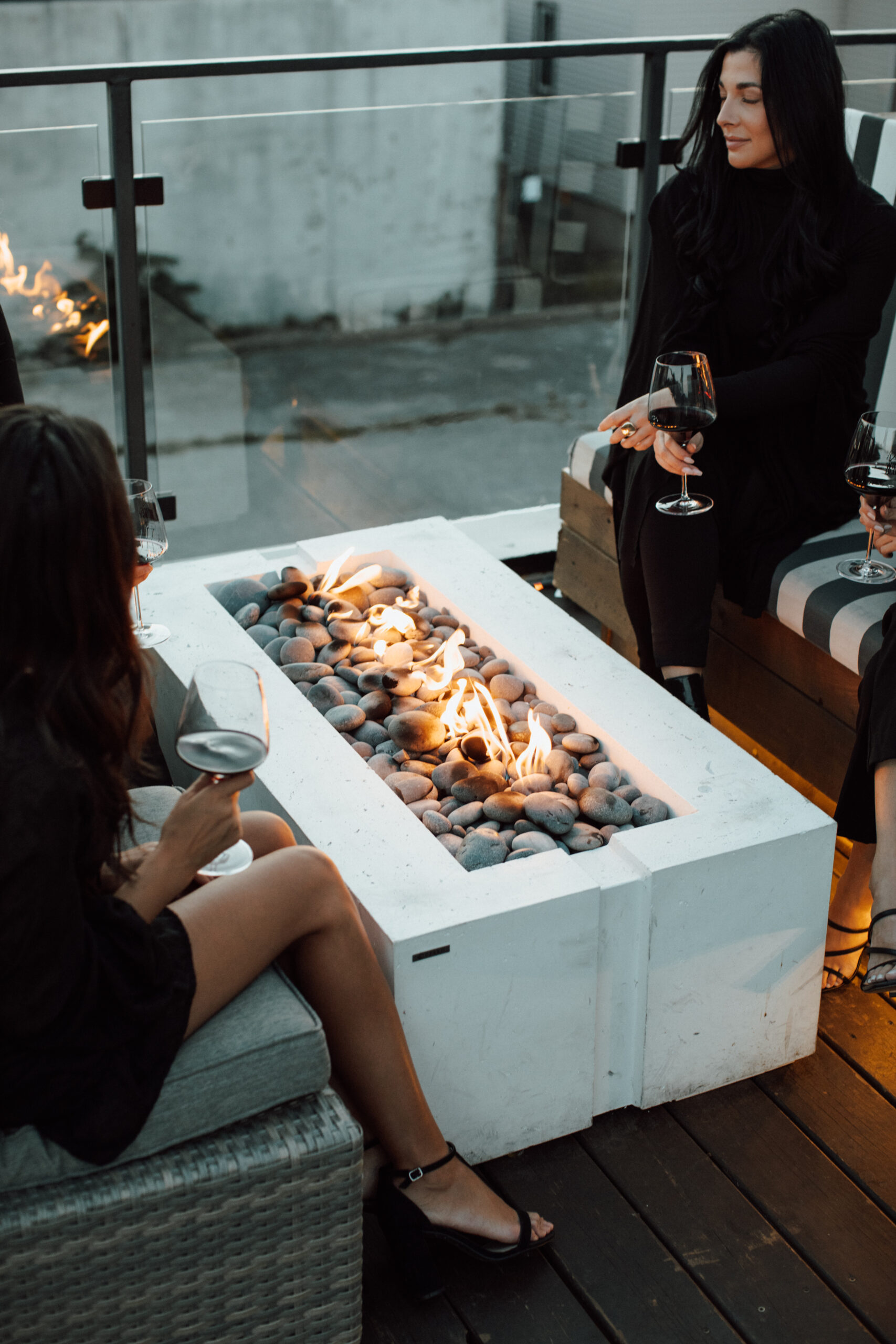 Avera Lightweight Concrete Fire Pits